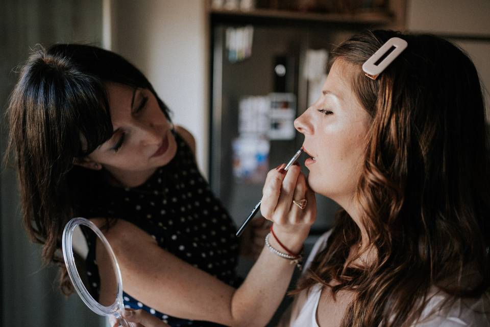 Preparazione sposa a domicilio