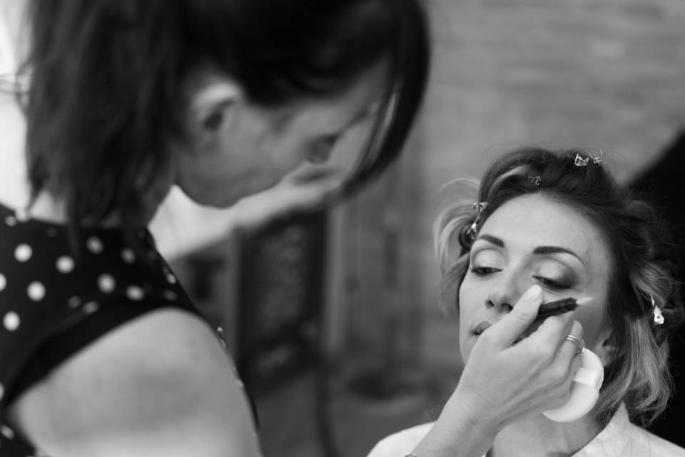 Preparazione sposa