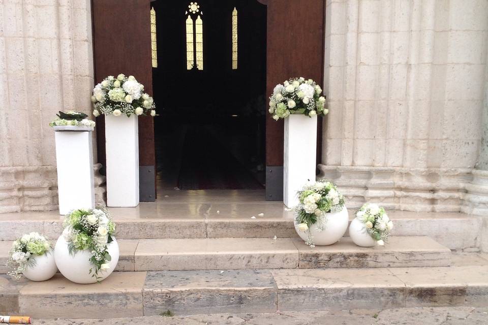 Ingresso chiesa wedding