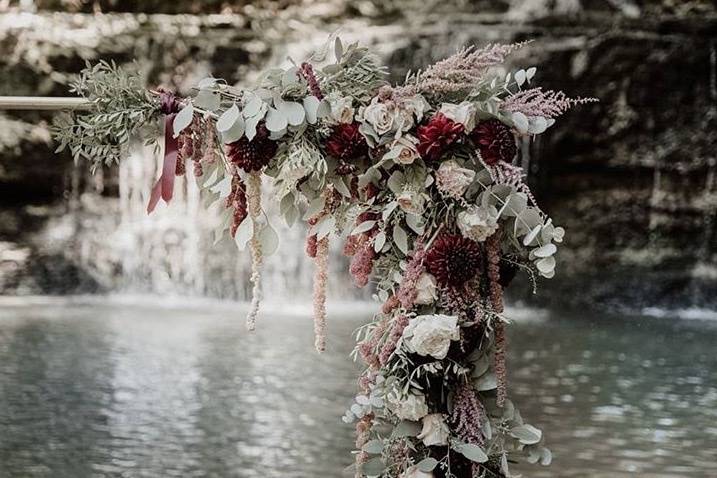 Wedding cascata