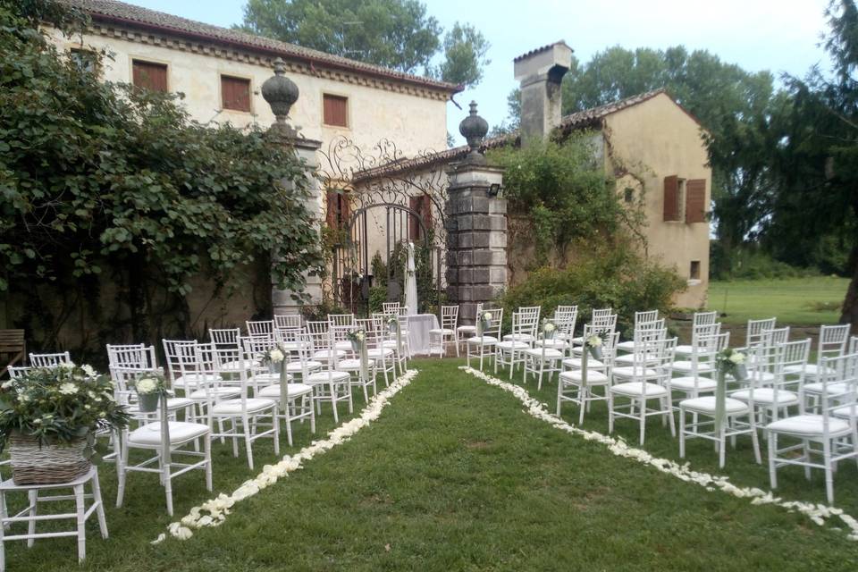 Matrimonio in villa storica