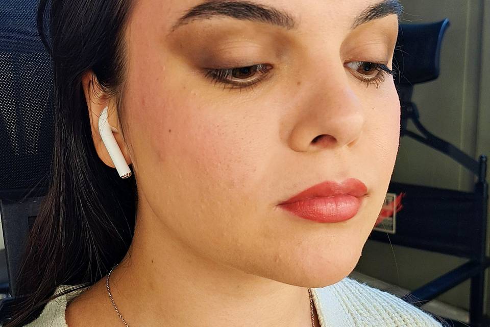 Trucco damigella della sposa