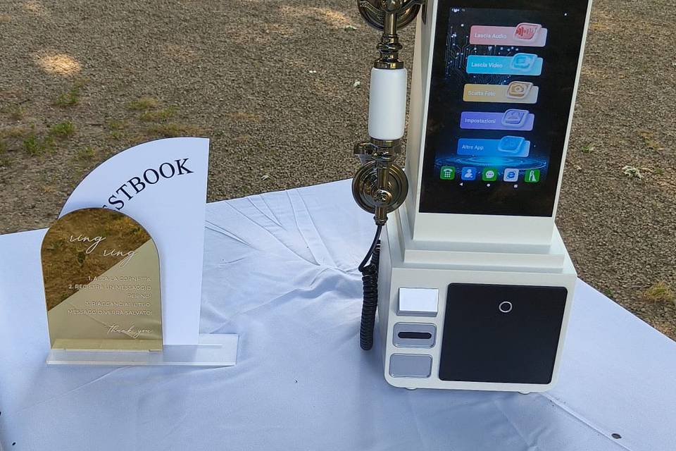 Telefono touch audio video gue