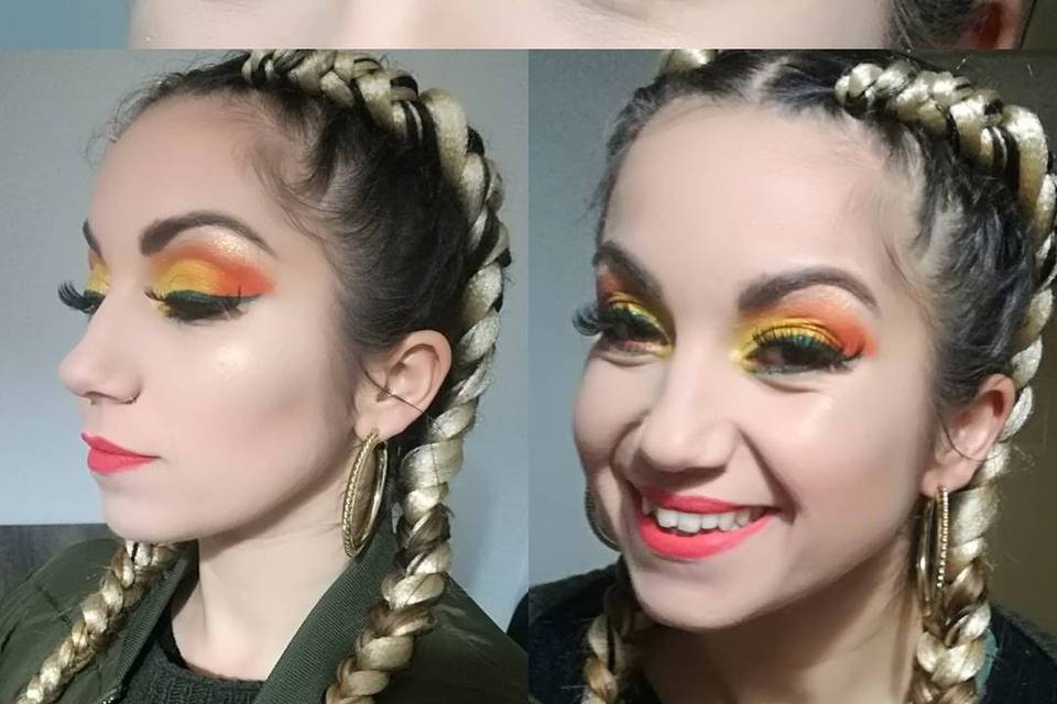 Makeup spettacolo dancehall