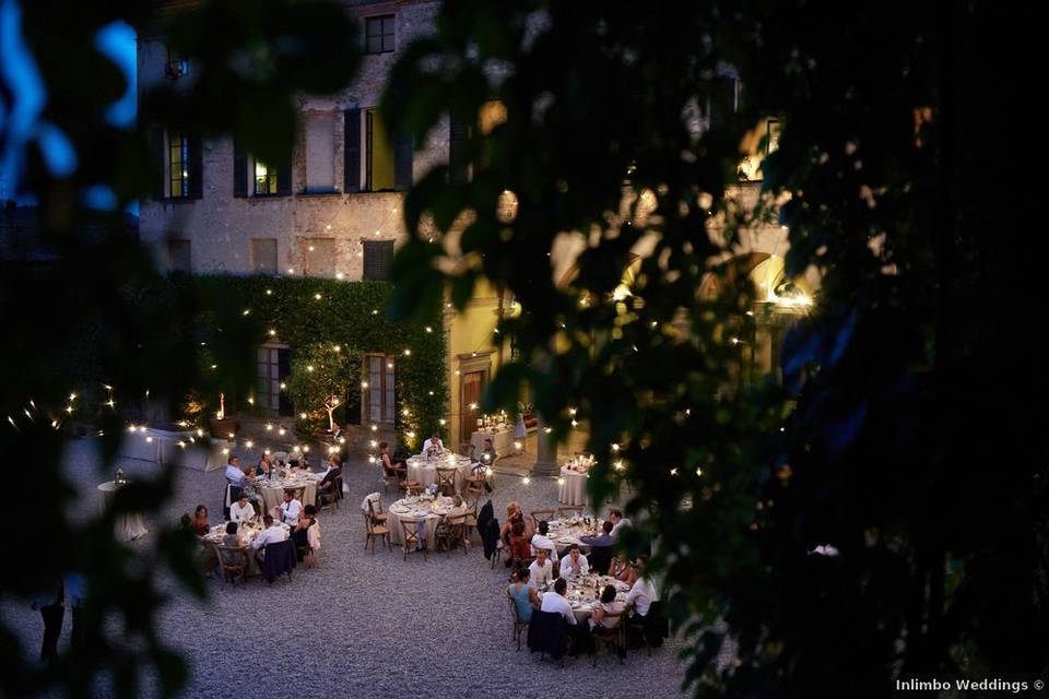 Cena i giardino