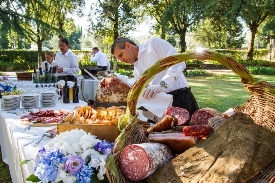 Buffet nel Parco