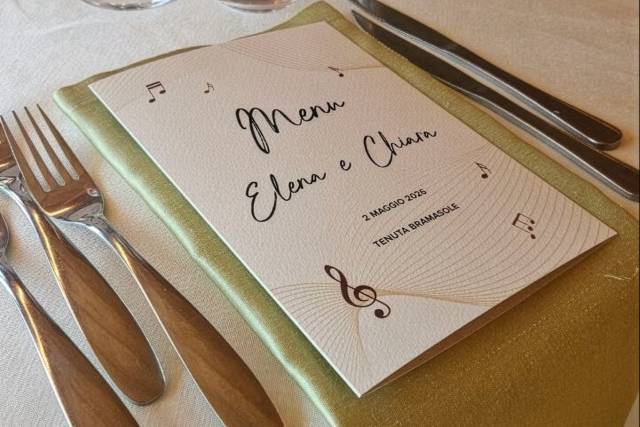 Mise en place Menu