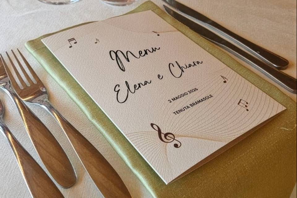 Mise en place Menu