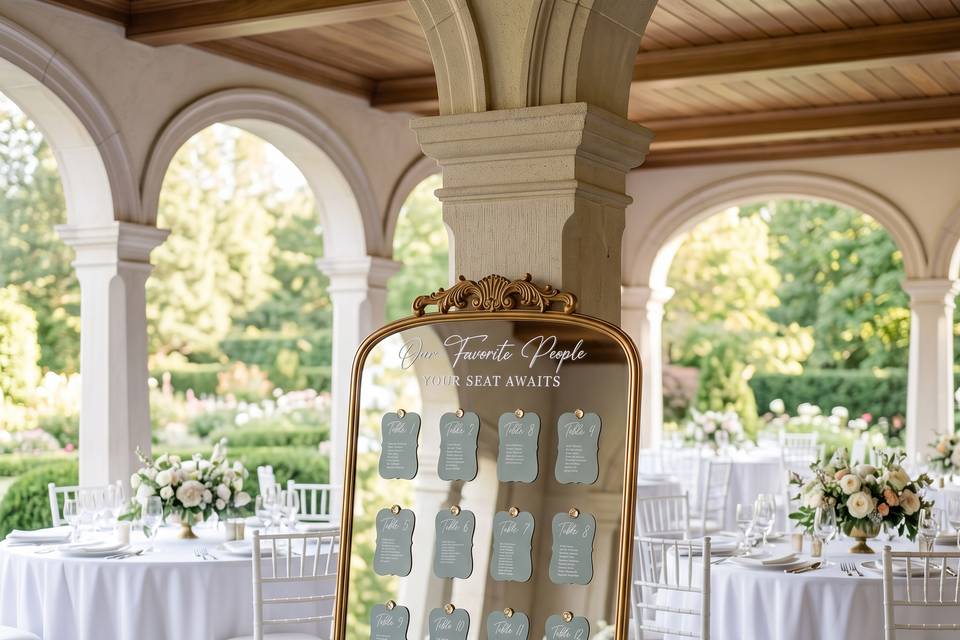 Tableau mariage Elegance