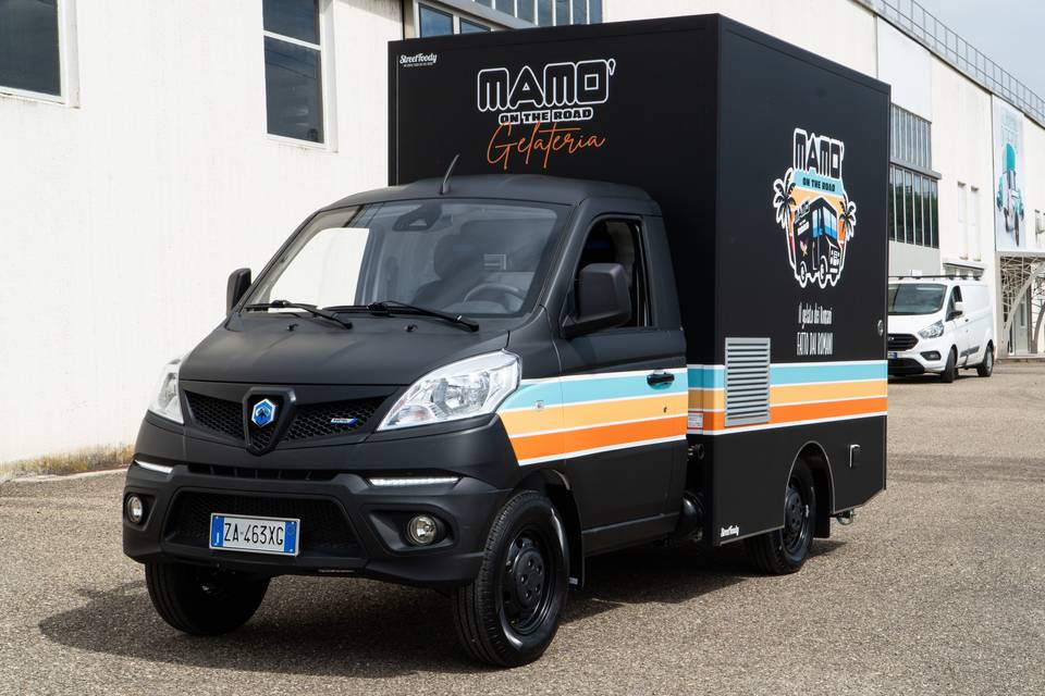 Come arriva nella location