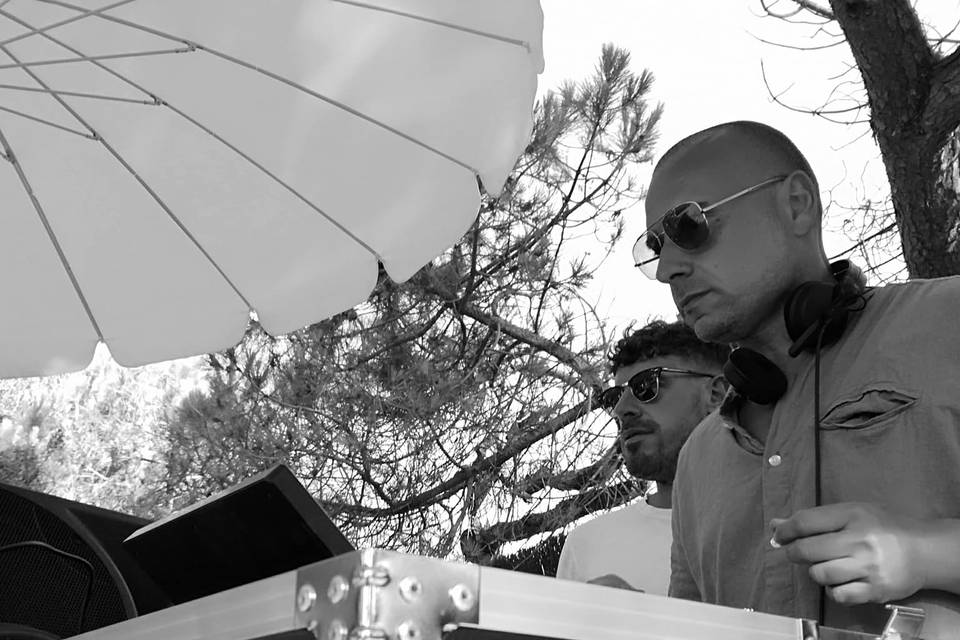 Dj set in pineta...