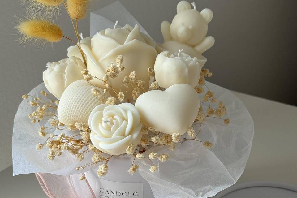 Bouquet di candele a scelta