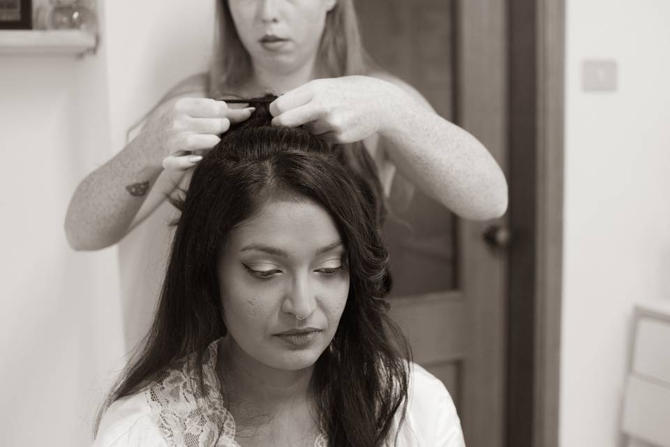 Nilu ... i preparativi