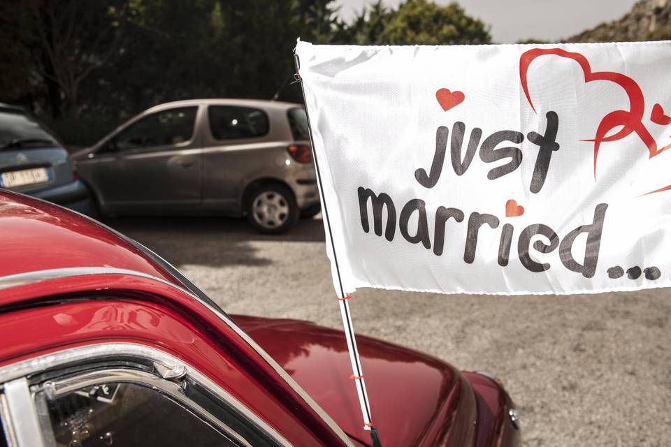 Just married