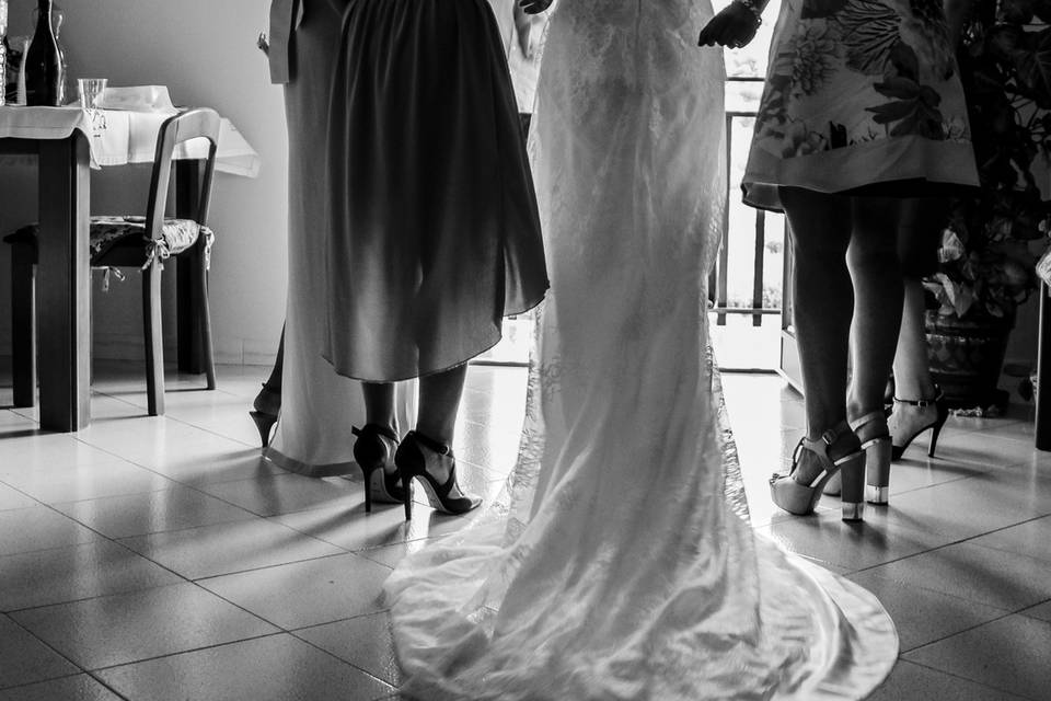 Il vestito da sposa