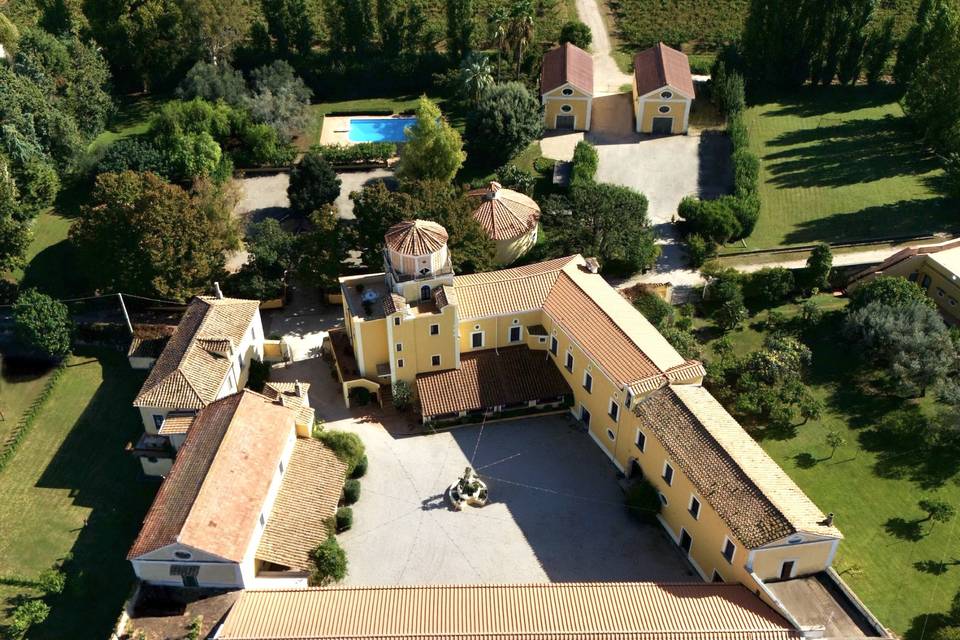 La Masseria dall’alto