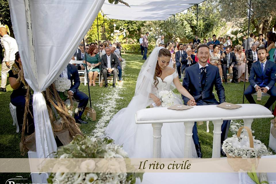 Rito civile in giardino
