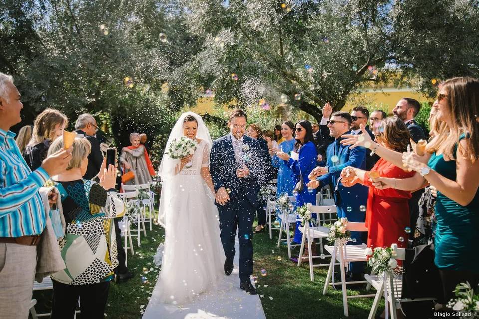 Rito civile in giardino