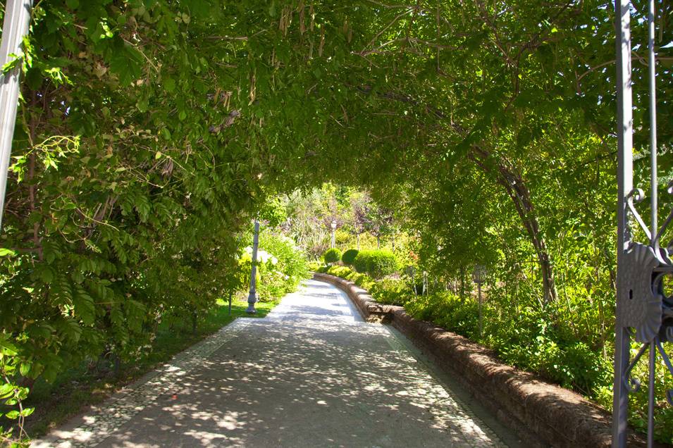 L'ingresso ai giardini