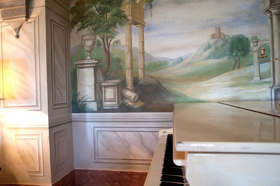 Sala con pianoforte