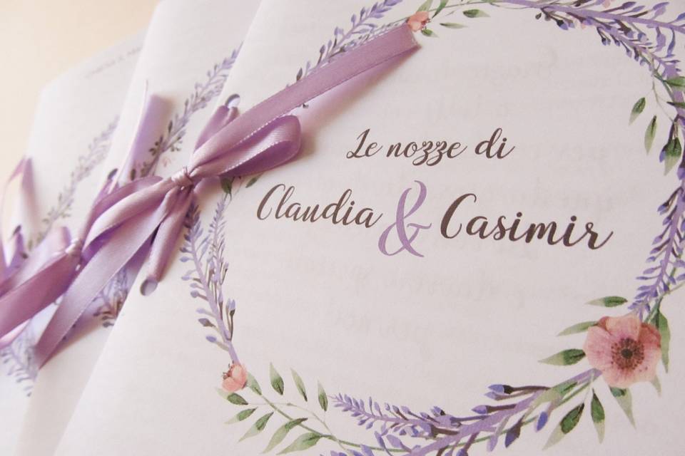 Libretto messa (mod. Lavanda)