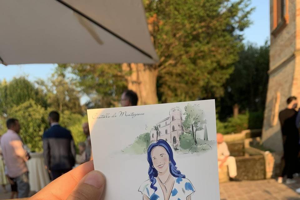 Live sketching