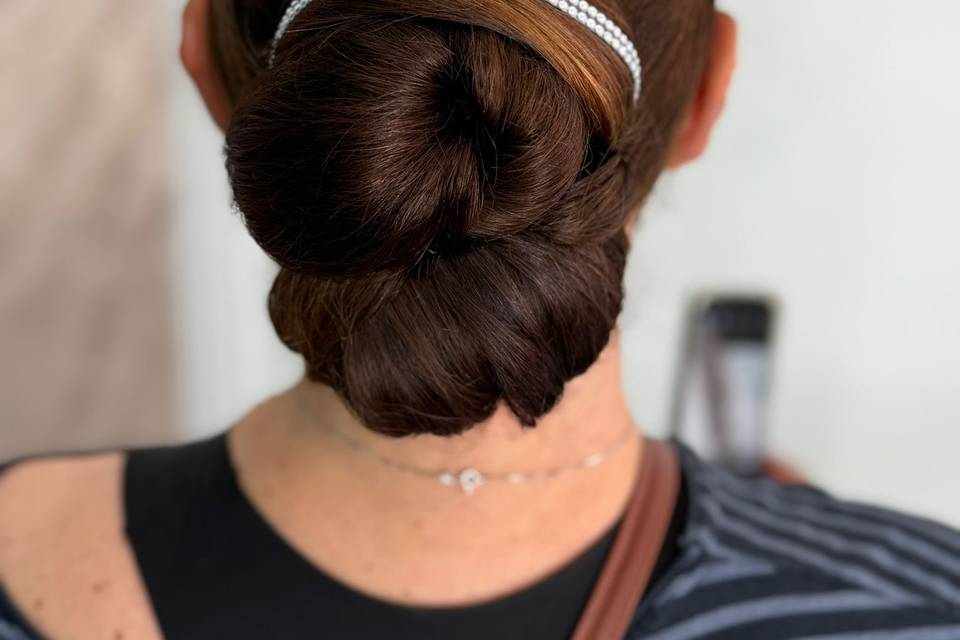 Chignon elegant