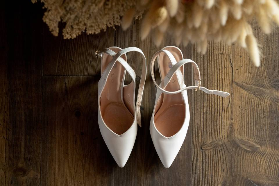 Scarpe della sposa