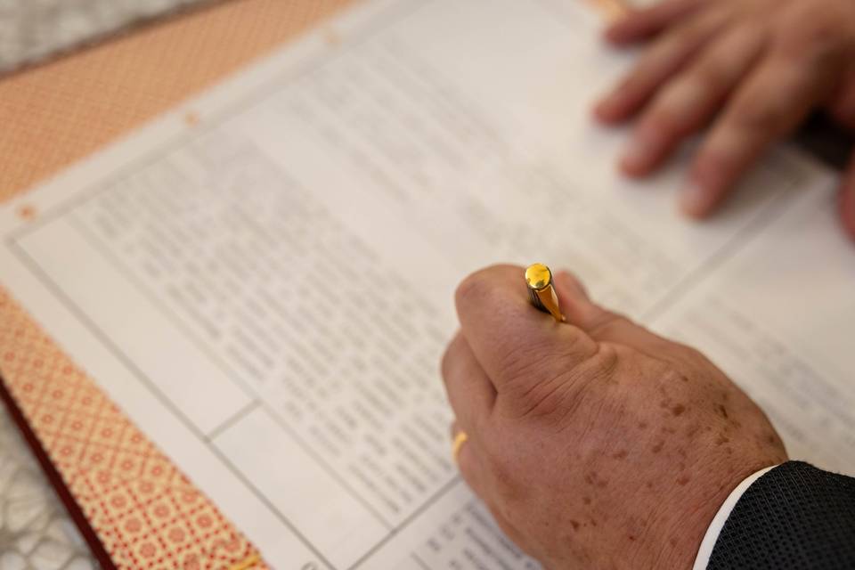 Una firma per sempre
