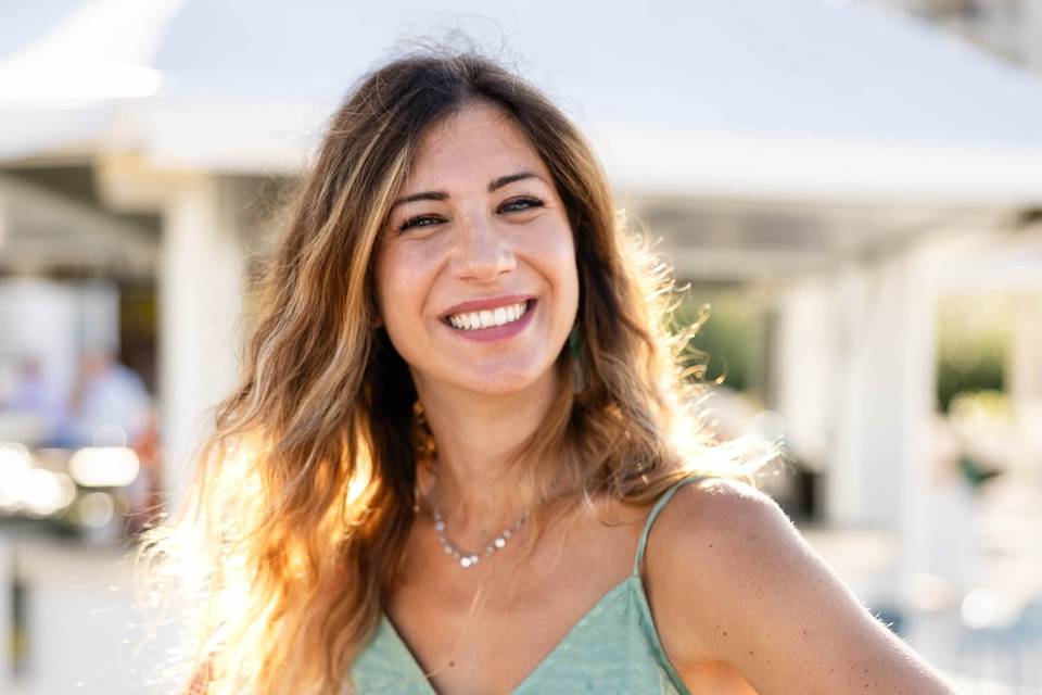 Un sorriso mentre si lavora