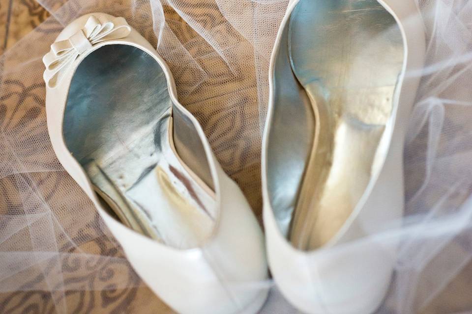 Scarpe della sposa