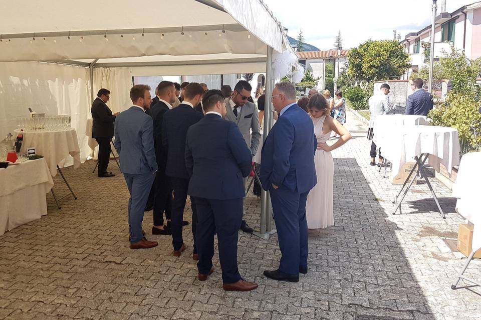 Matrimonio all'aperto