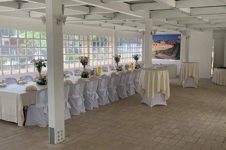 Allestimento all'interno