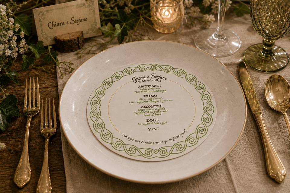 Menu personalizzato