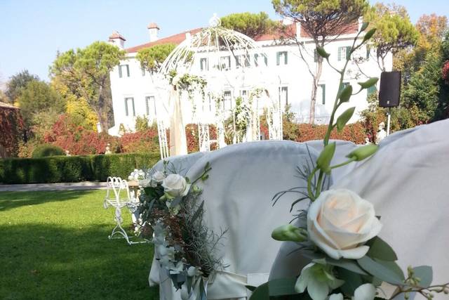 In villa
