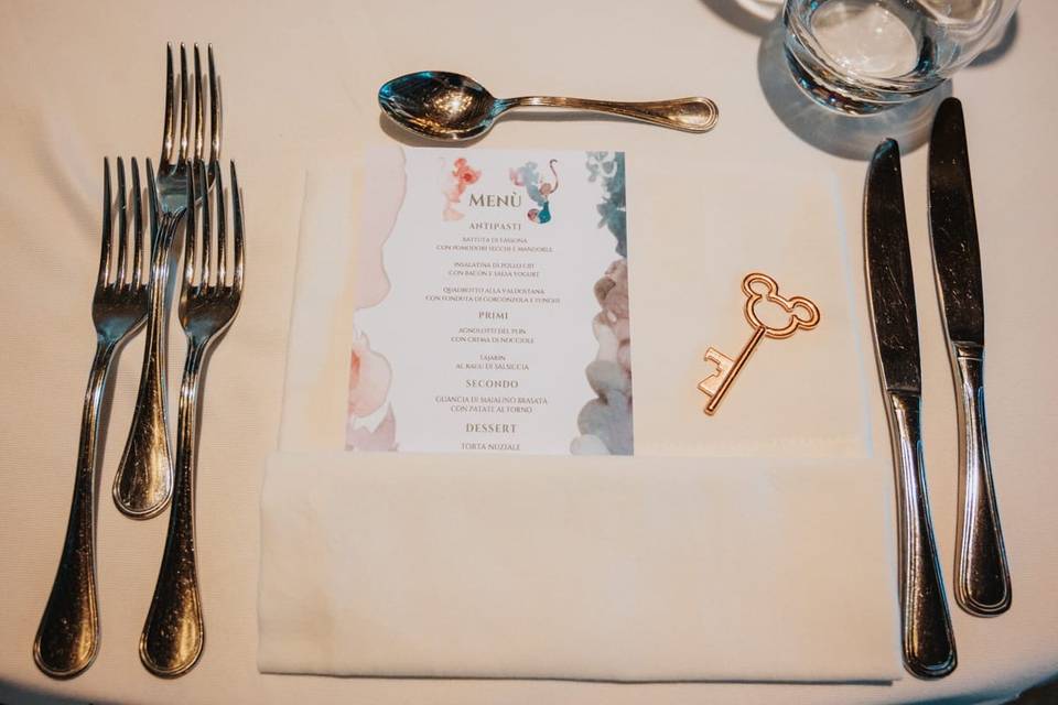 Stampa menu