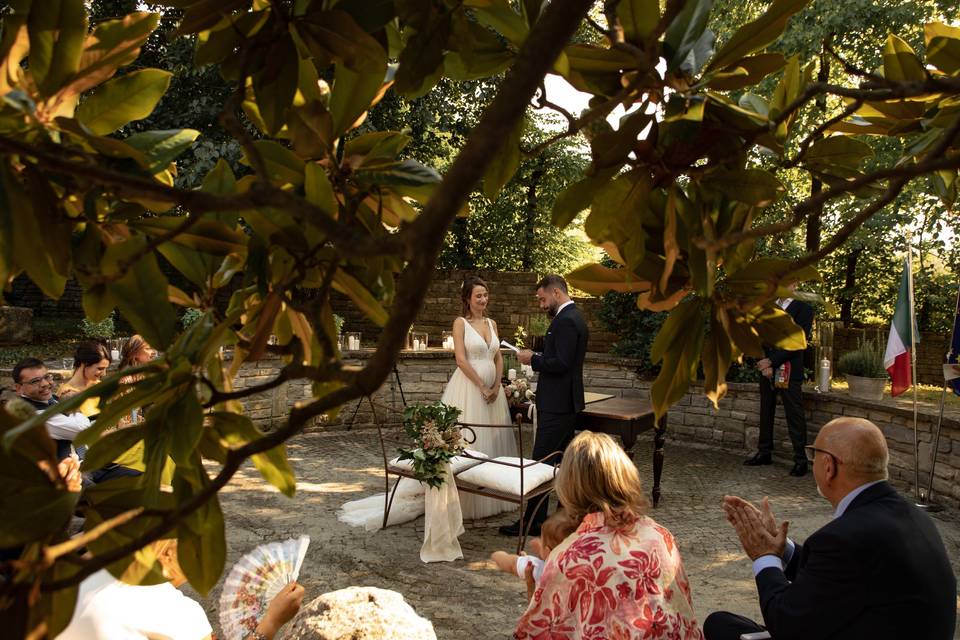 Matrimonio in giardino