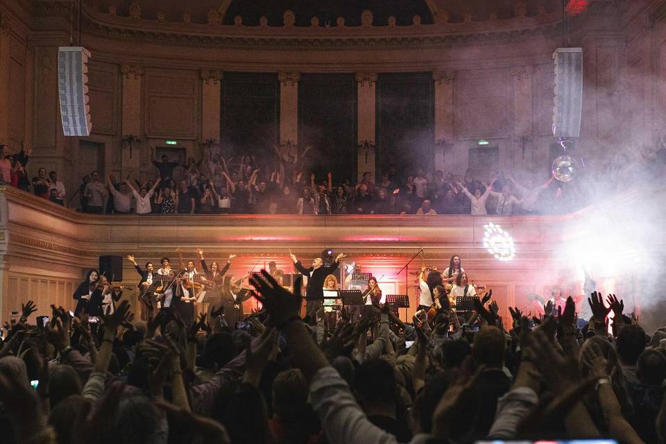 Evento con l'orchestra