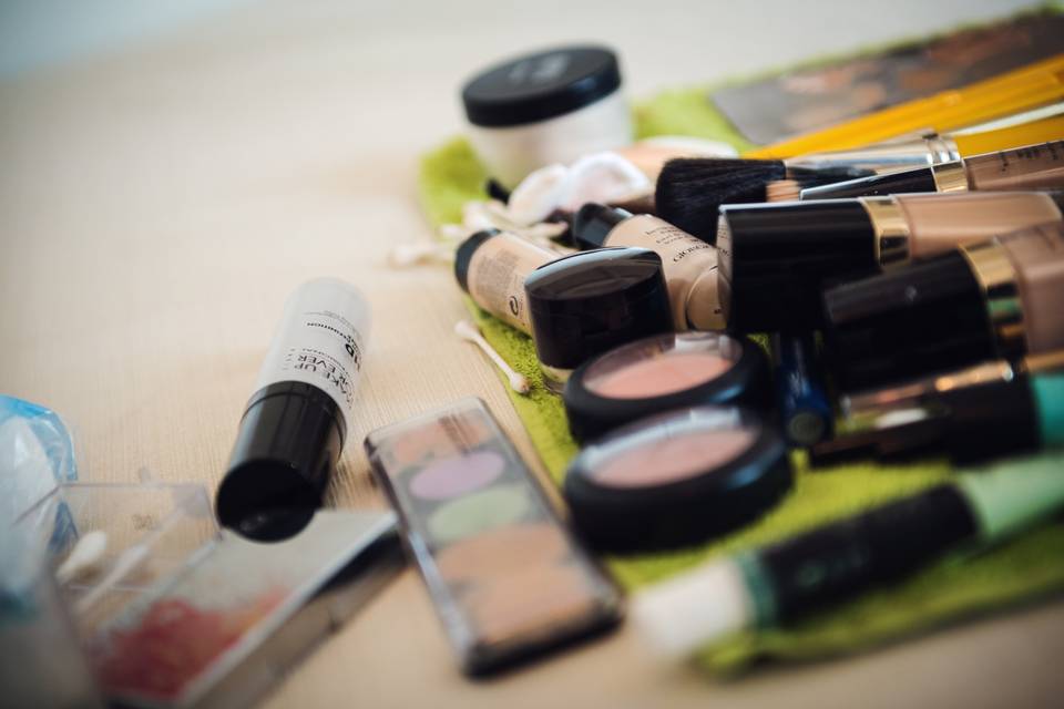 Makeup station