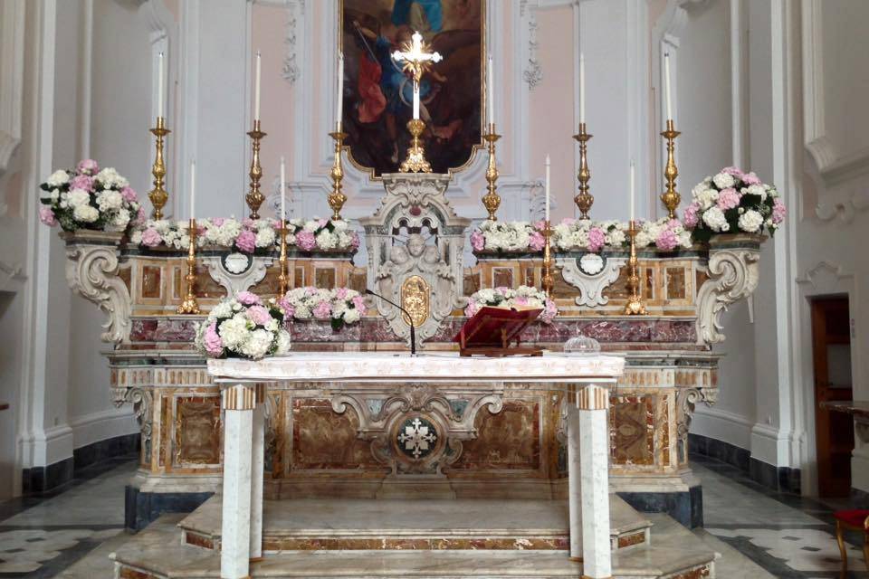 Allestimento altare