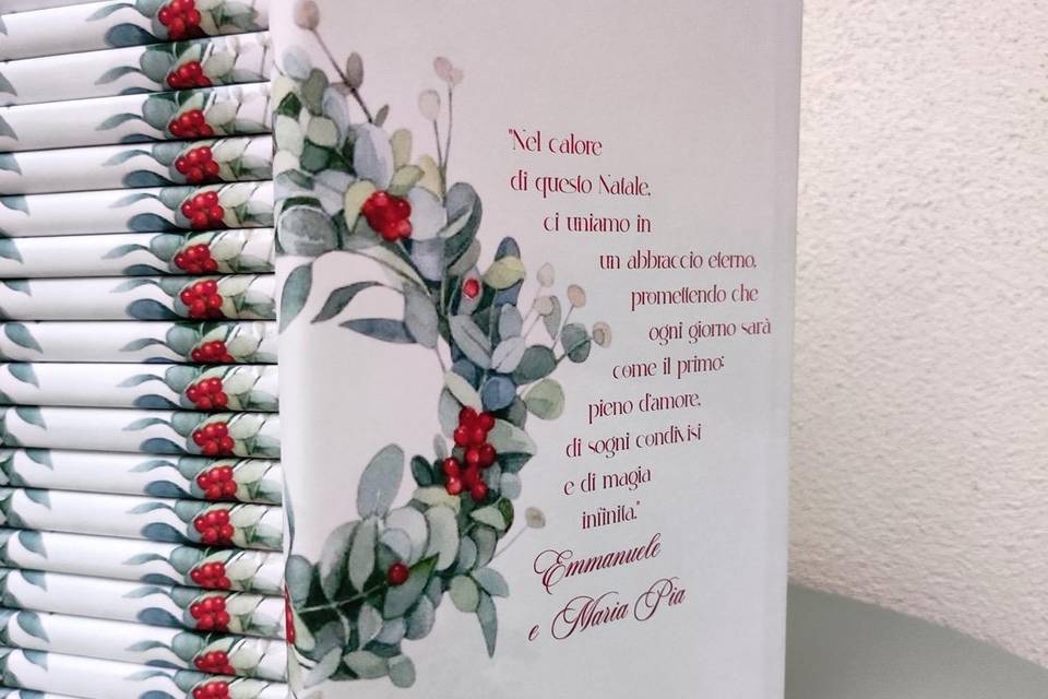 Bomboniera libro