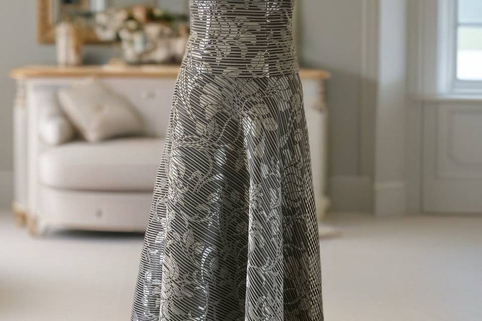Due pezzi in organza