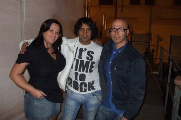 Mimmo Leo con Carmine Faraco