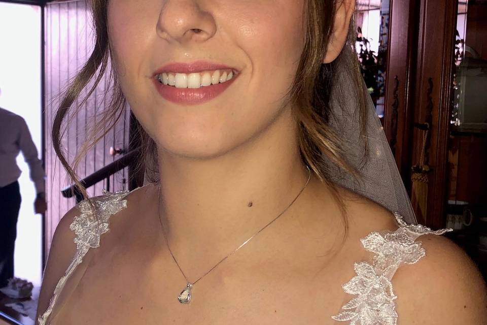 Trucco sposa romantico