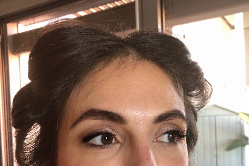 Trucco sposa retrò