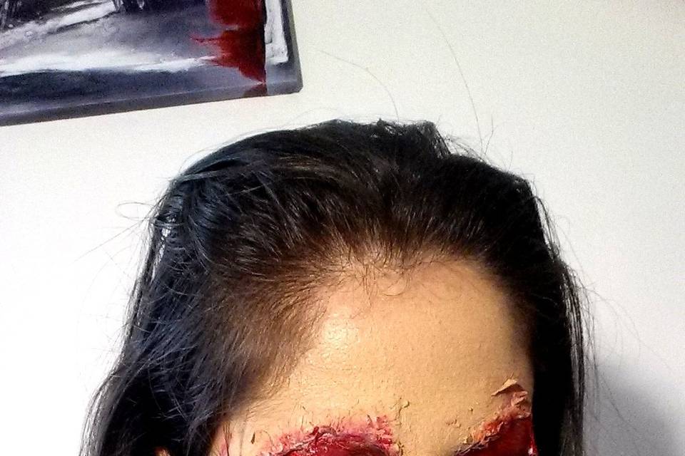 Makeup artistico carnevale.