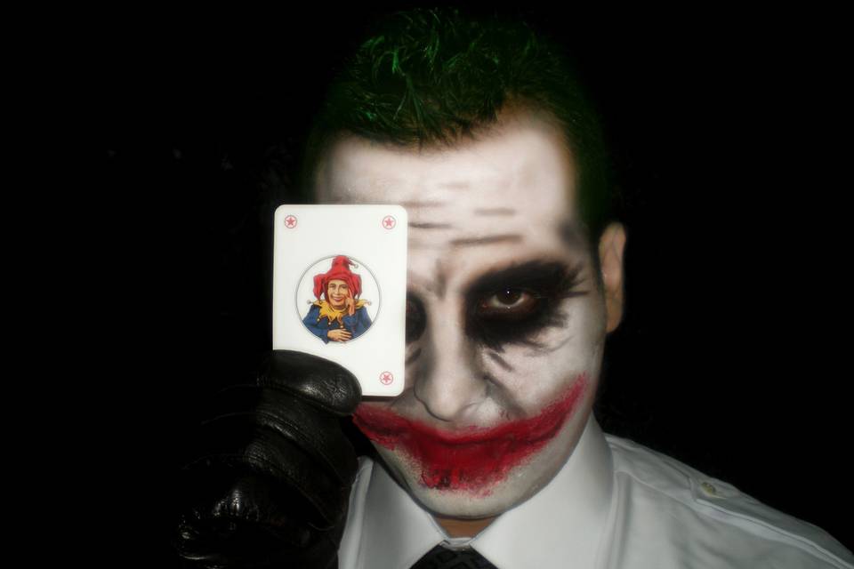 Makeup artistico joker