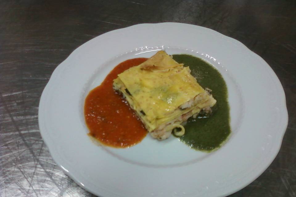 Timballo di pesce