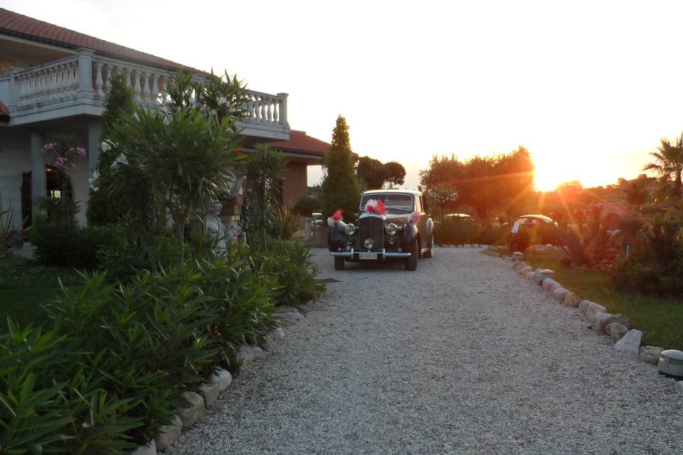 Gazebo in giardino