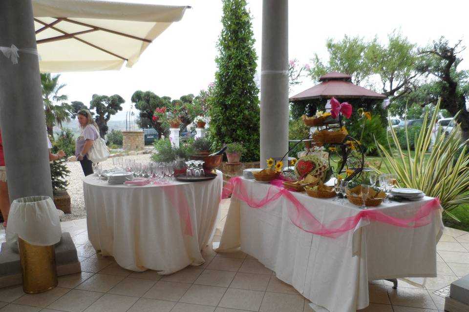 Aperitivo in giardino